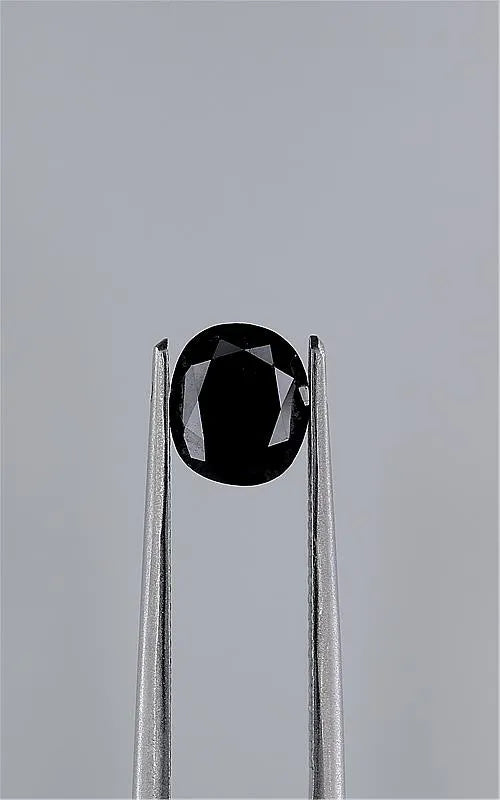 1.31ct Cushion brilliant Natural Diamond (Colour Fancy Black, Clarity VVS2, Cut EX, GIA Certified)