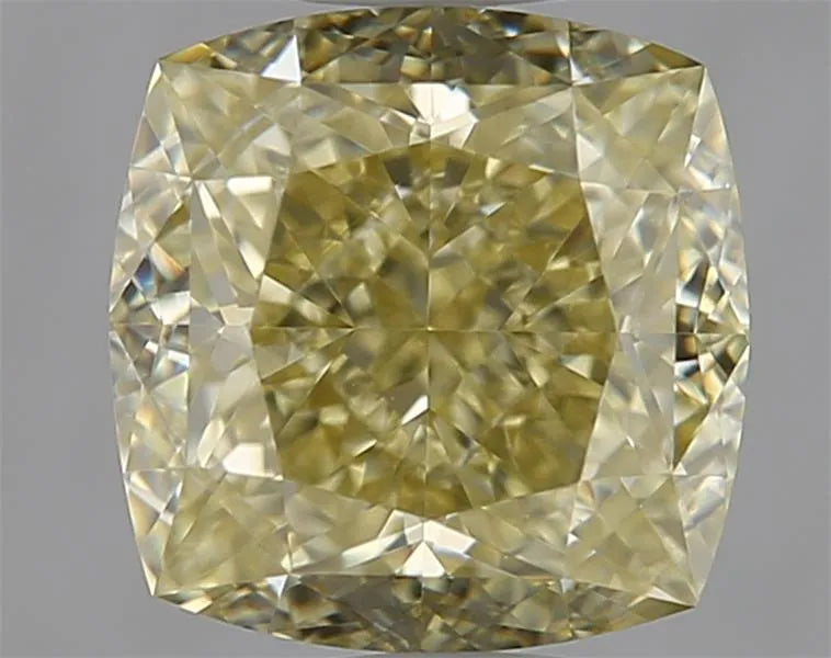 1.31ct Cushion brilliant Natural Diamond (Colour Fancy Yellow, Clarity VS1, GIA Certified)