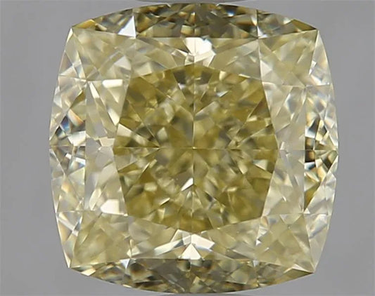 1.31ct Cushion brilliant Natural Diamond (Colour Fancy Yellow, Clarity VS1, GIA Certified)