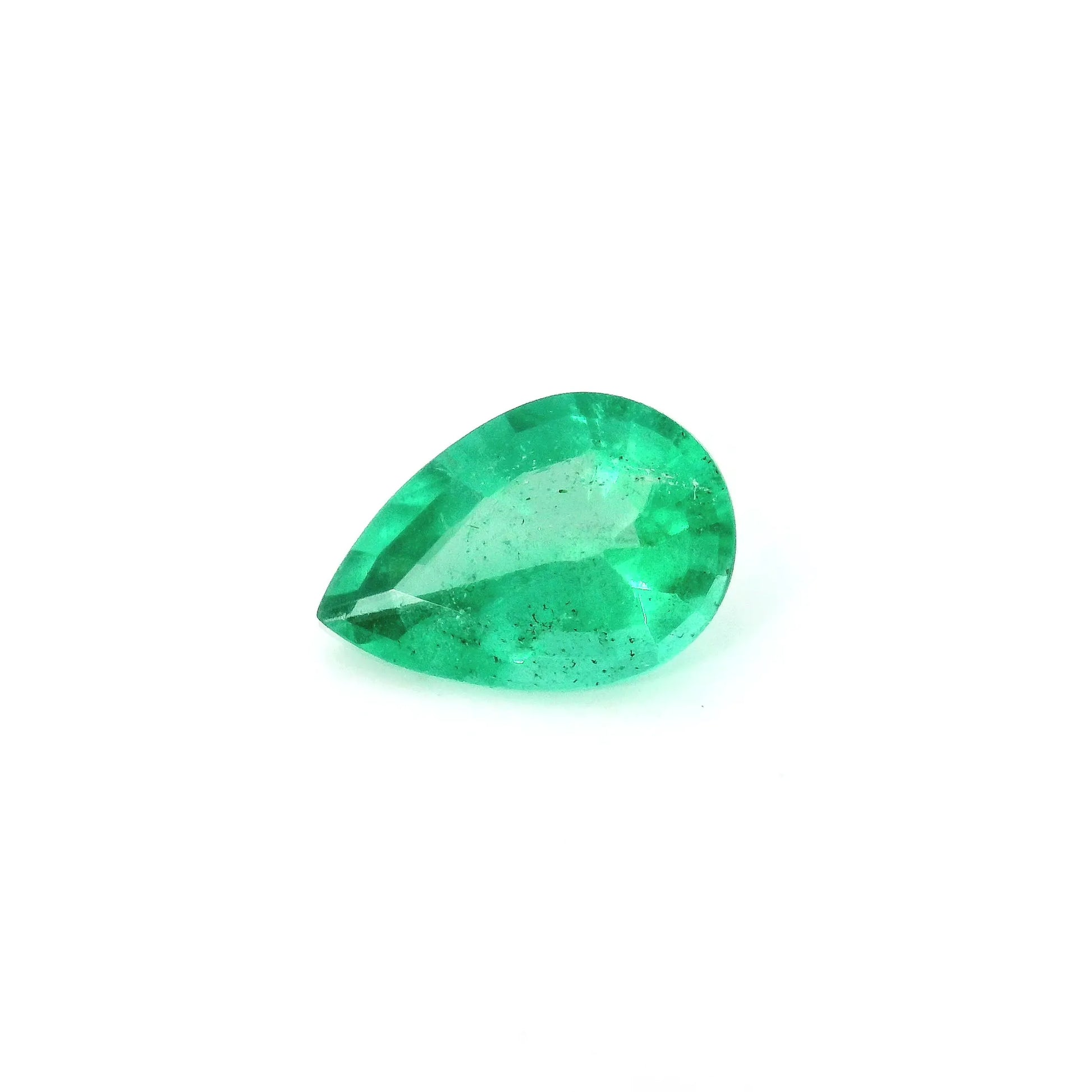 1.31ct Pear Natural Emerald (Colour Green, Clarity Slightly Included, Cut Faceted)