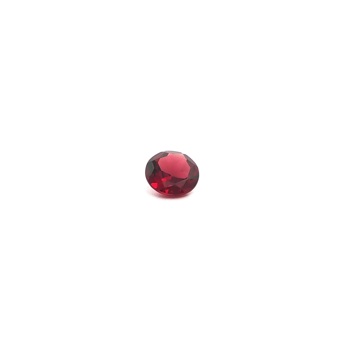 1.31ct Round Natural Garnet (Colour Red, Clarity Eye Clean, Cut Faceted)