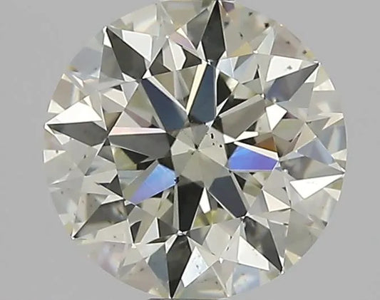 1.32ct Round Natural Diamond (Colour L, Clarity SI1, Cut EX, HRD Certified)