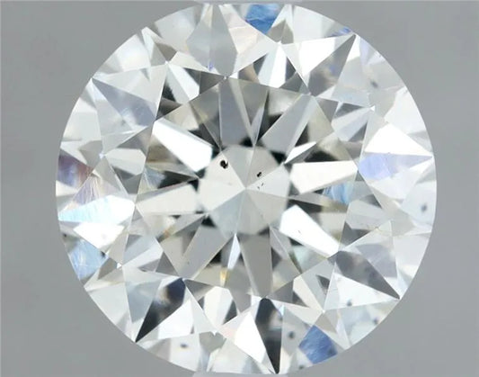 1.35ct Round Natural Diamond (Colour F, Clarity SI1, Cut EX, IGI Certified)
