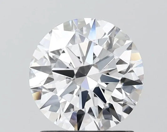 1.40ct Round Lab Grown Diamond (Colour D, Clarity VVS1, Cut EX, IGI Certified)