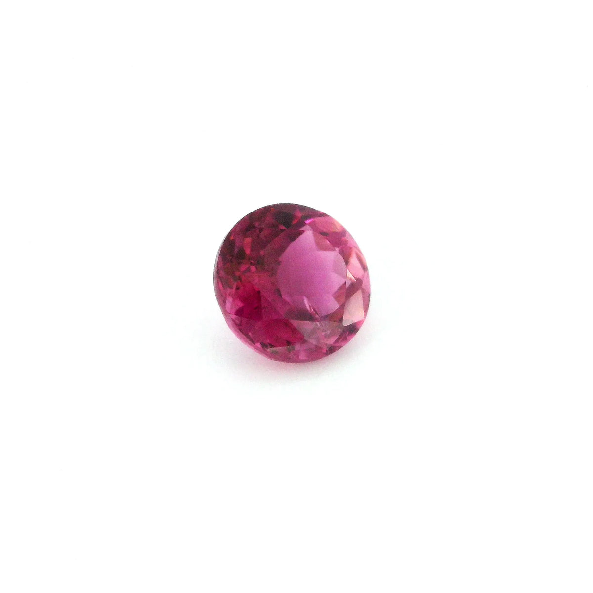1.41ct Round Natural Tourmaline (Colour Pink, Clarity Slightly Included, Cut Faceted)