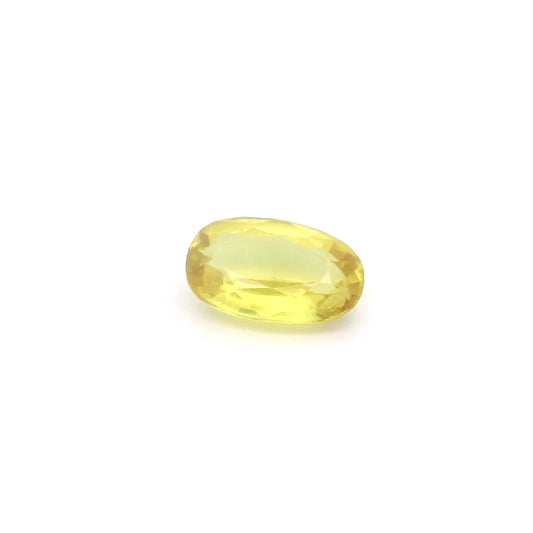 1.43ct Oval Natural Sapphire (Colour Yellow, Clarity Eye Clean, Cut Faceted)