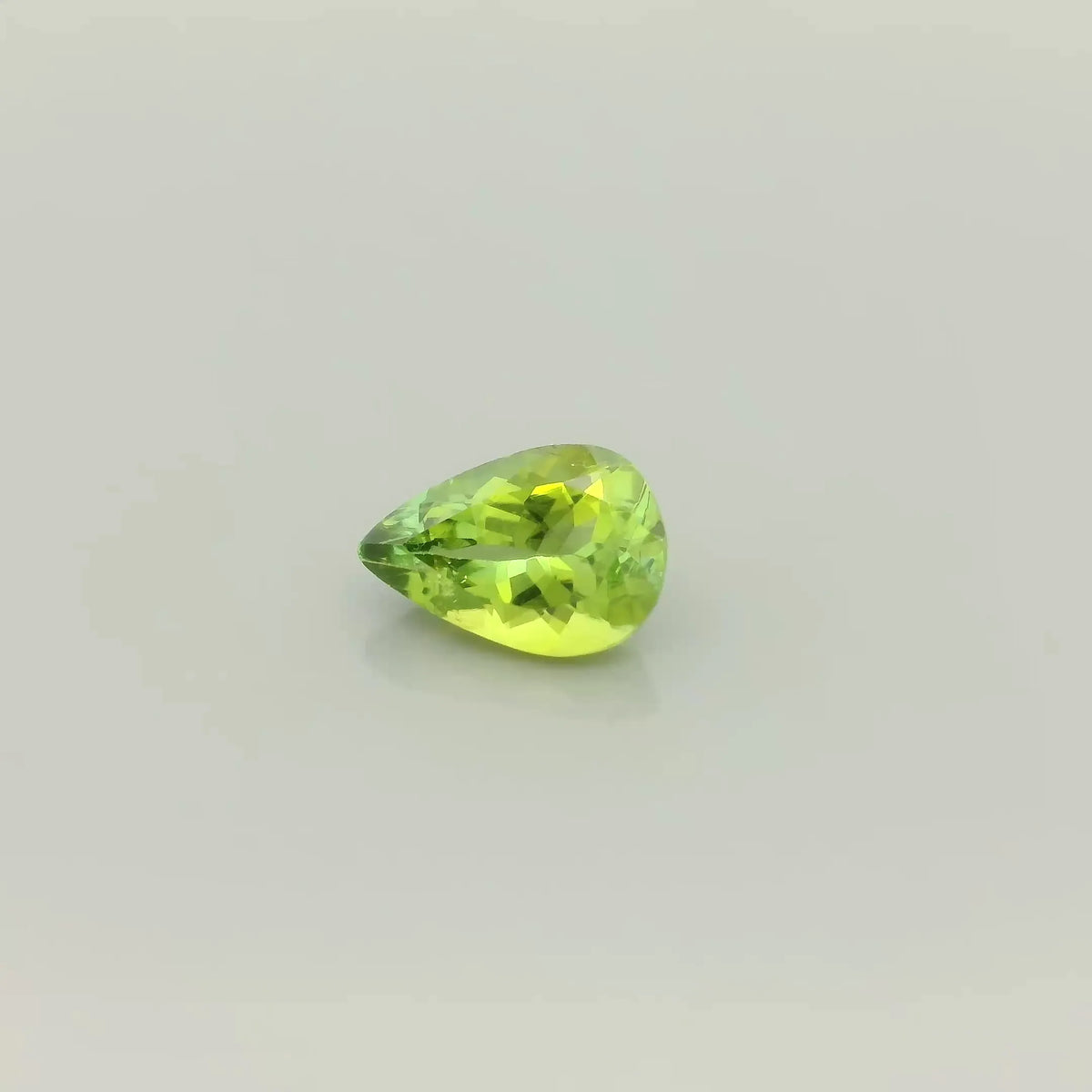 1.43ct Pear Natural Tourmaline (Colour Green, Clarity Eye Clean, Cut Faceted)