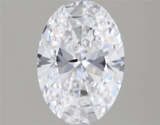 1.45ct Oval Lab Grown Diamond (Colour D, Clarity VVS2, IGI Certified)