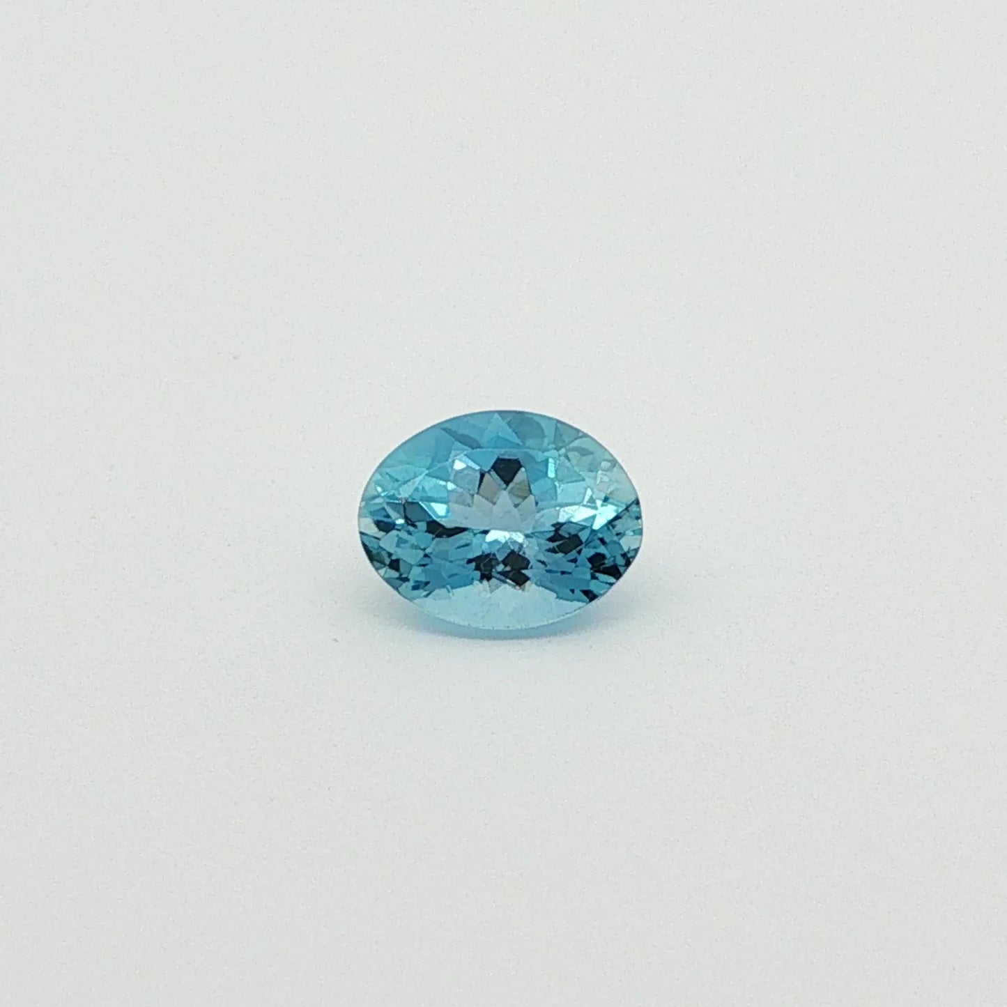 1.45ct Oval Natural Aquamarine (Colour Blue, Clarity Eye Clean, Cut Faceted)
