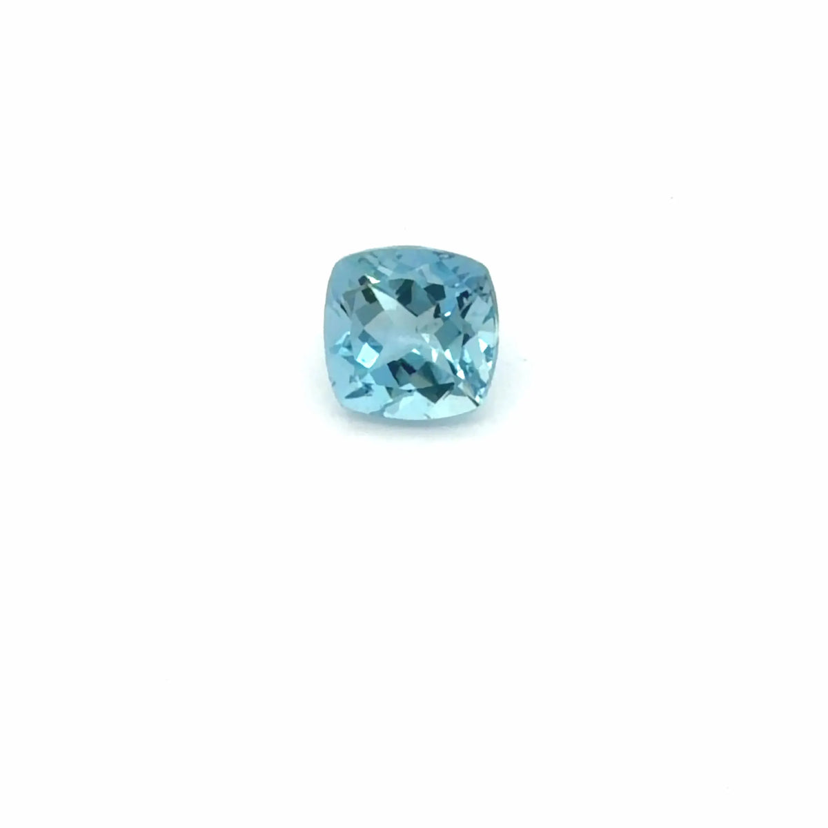 1.47ct Cushion Natural Aquamarine (Colour Blue, Clarity Eye Clean, Cut Faceted)
