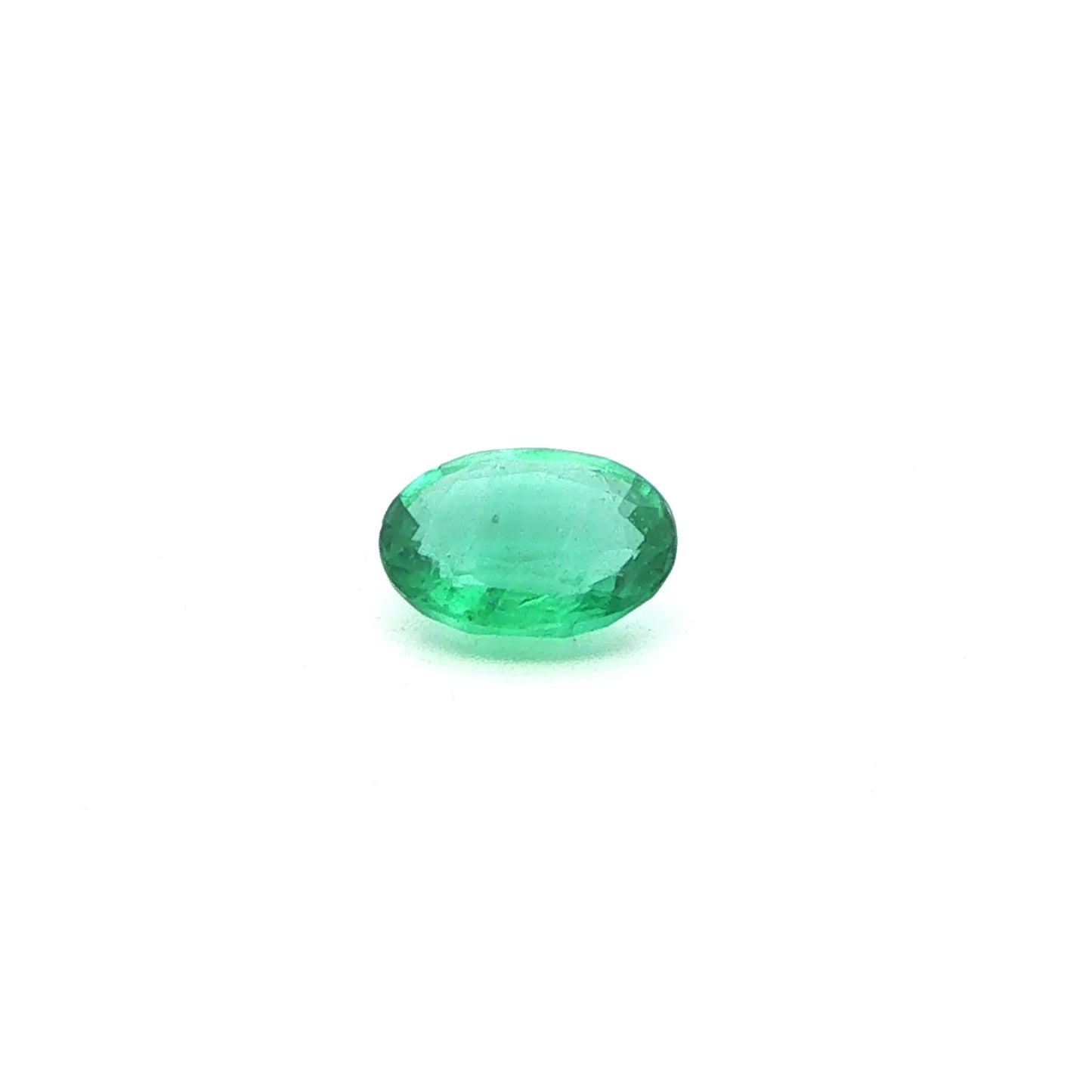1.47ct Oval Natural Emerald (Colour Green, Clarity Slightly Included, Cut Faceted)