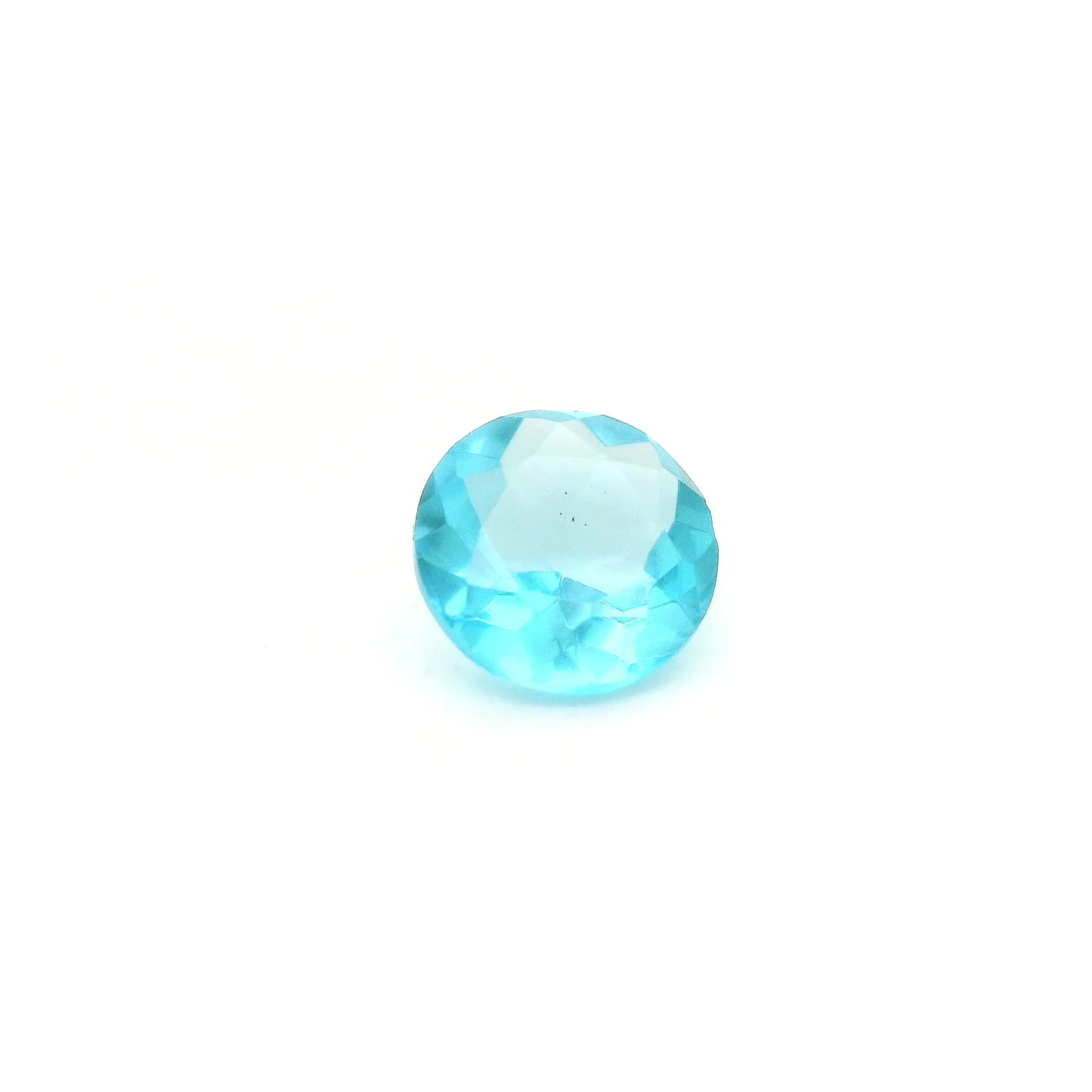 1.48ct Round Natural Topaz (Colour Blue, Clarity Eye Clean, Cut Faceted)