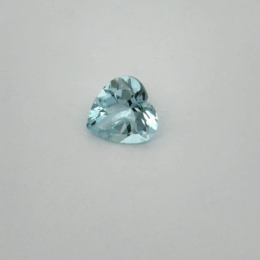 1.49ct Heart Natural Aquamarine (Colour Blue, Clarity Eye Clean, Cut Faceted)