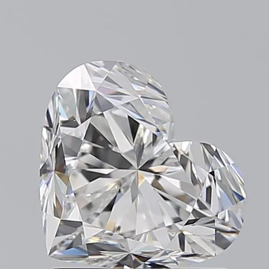 1.50ct Heart Natural Diamond (Colour E, Clarity VVS1, GIA Certified)