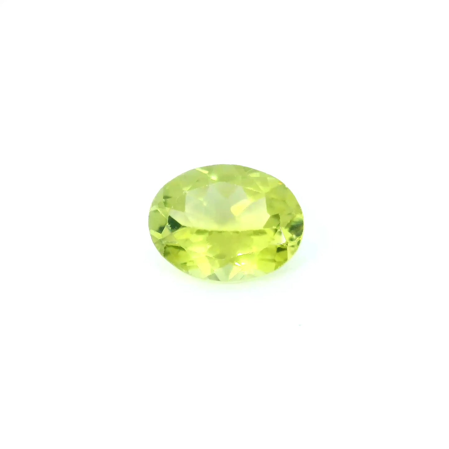 1.50ct Oval Natural Apatite (Colour Yellow, Clarity Eye Clean, Cut Faceted)