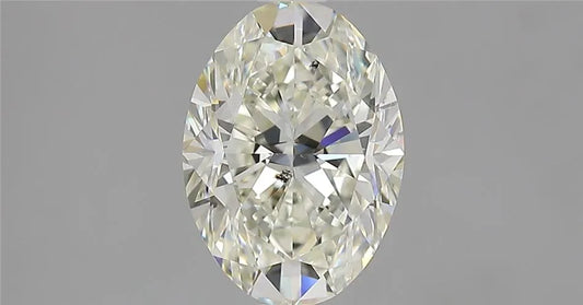 1.50ct Oval Natural Diamond (Colour J, Clarity SI1, HRD Certified)