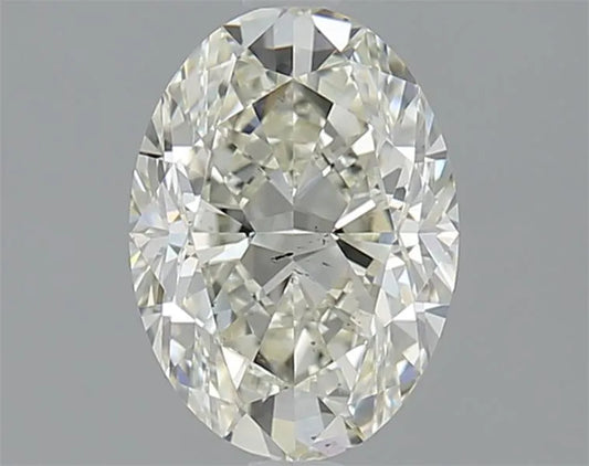 1.50ct Oval Natural Diamond (Colour K, Clarity VS2, Cut VG, IGI Certified)