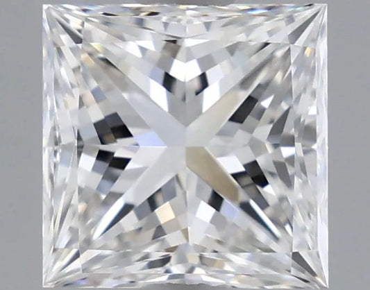 1.50ct Princess Natural Diamond (Colour F, Clarity VVS1, Cut EX, GIA Certified)
