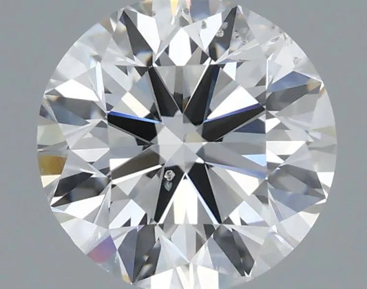 1.50ct Round Natural Diamond (Colour E, Clarity SI1, Cut EX, IGI Certified)