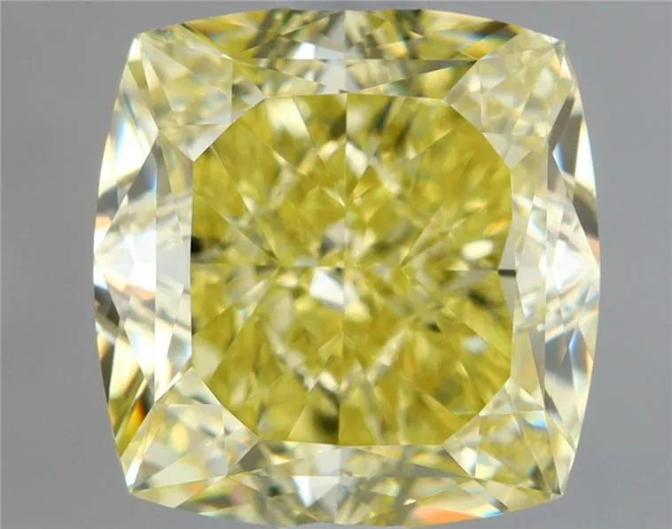 1.51ct Cushion brilliant Natural Diamond (Colour Fancy Yellow, Clarity VS1, GIA Certified)