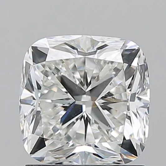 1.51ct Cushion brilliant Natural Diamond (Colour G, Clarity SI1, HRD Certified)