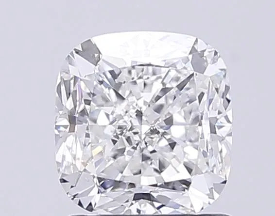1.51ct Cushion modified Natural Diamond (Colour D, Clarity SI1, Cut VG, IGI Certified)