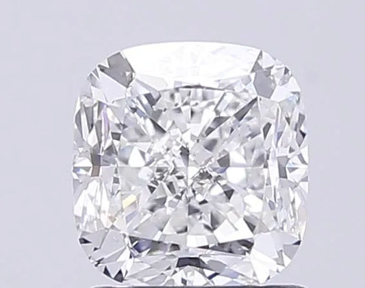 1.51ct Cushion modified Natural Diamond (Colour D, Clarity SI1, Cut VG, IGI Certified)