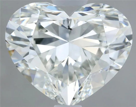 1.51ct Heart Natural Diamond (Colour G, Clarity SI1, Cut EX, IGI Certified)