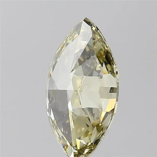 1.51ct Marquise Natural Diamond (Colour Fancy Yellow, Clarity VS2, GIA Certified)