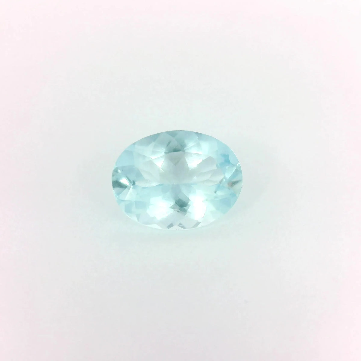 1.51ct Oval Natural Aquamarine (Colour Blue, Clarity Eye Clean, Cut Faceted)