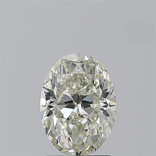 1.51ct Oval Natural Diamond (Colour J, Clarity SI1, HRD Certified)