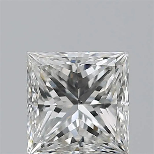 1.51ct Princess Natural Diamond (Colour G, Clarity SI1, GIA Certified)