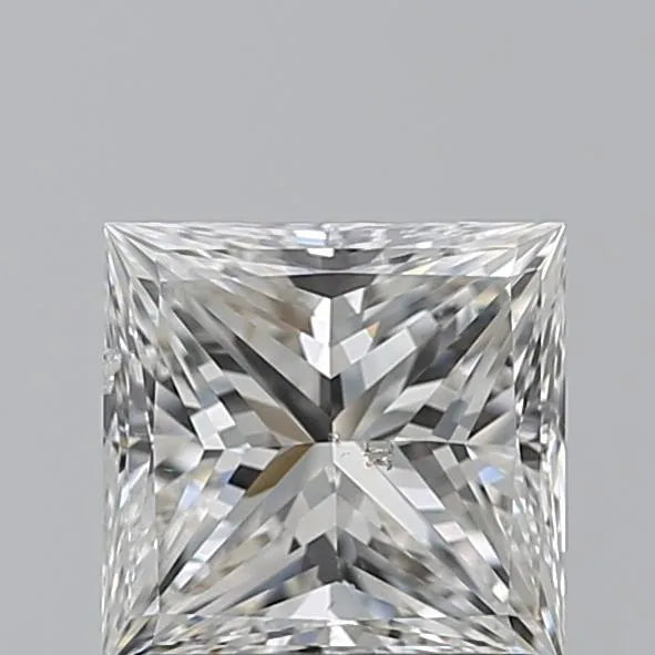 1.51ct Princess Natural Diamond (Colour G, Clarity SI1, GIA Certified)