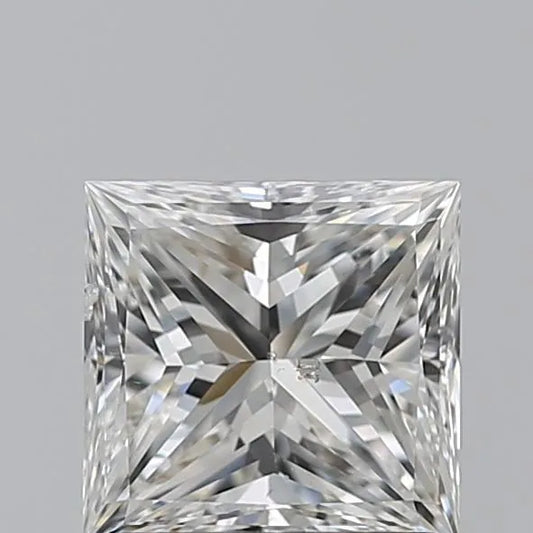 1.51ct Princess Natural Diamond (Colour G, Clarity SI1, GIA Certified)
