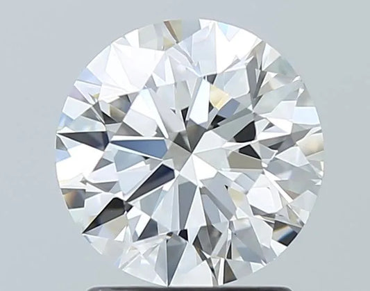 1.51ct Round Natural Diamond (Colour F, Clarity IF, Cut EX, IGI Certified)