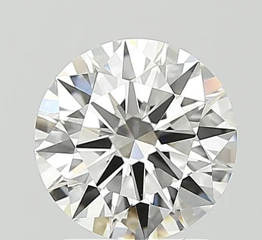 1.52ct Round Lab Grown Diamond (Colour E, Clarity IF, Cut ID, IGI Certified)