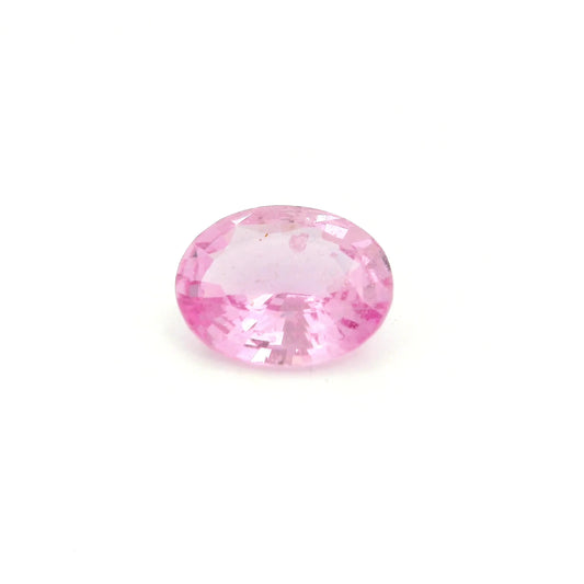 1.53ct Oval Natural Sapphire (Colour Pink, Clarity Slightly Included, Cut Faceted)