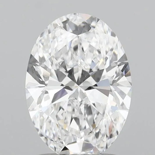 1.54ct Oval Lab Grown Diamond (Colour D, Clarity VVS1, IGI Certified)