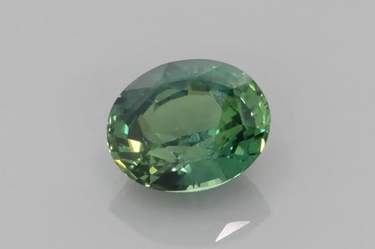 1.54ct Oval Natural Sapphire (Colour Teal, Clarity Eye Clean, Cut Faceted)