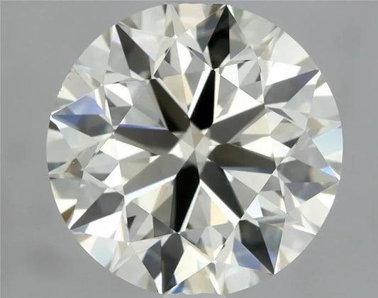1.54ct Round Natural Diamond (Colour K, Clarity VS1, Cut EX, IGI Certified)