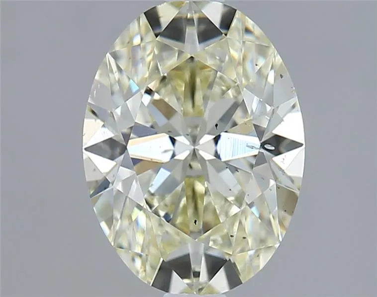 1.55ct Oval Natural Diamond (Colour K, Clarity SI1, Cut EX, IGI Certified)