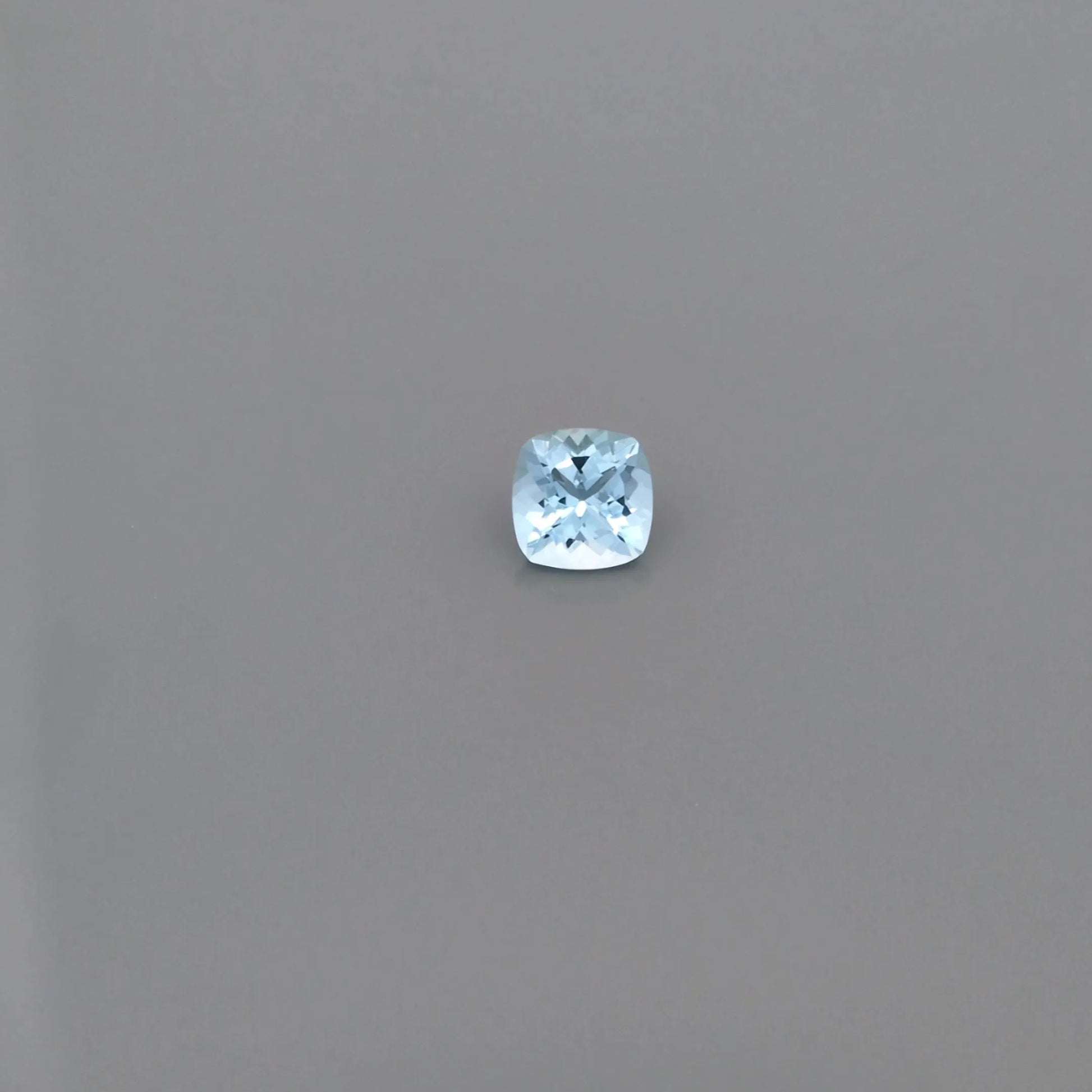 1.56ct Cushion Natural Aquamarine (Colour Blue, Clarity Slightly Included, Cut Faceted)