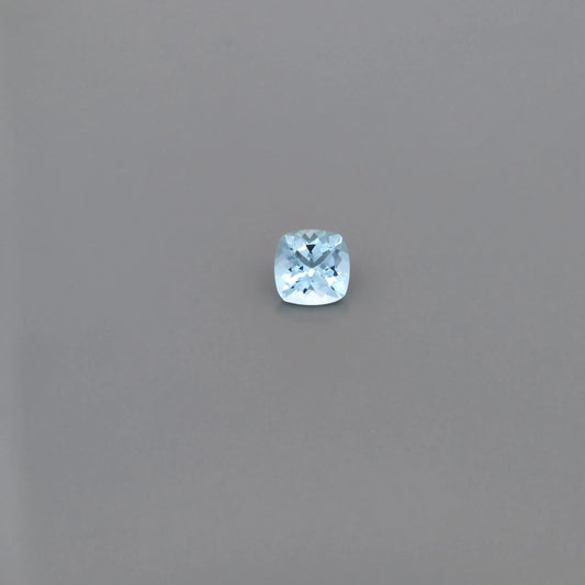 1.56ct Cushion Natural Aquamarine (Colour Blue, Clarity Slightly Included, Cut Faceted)