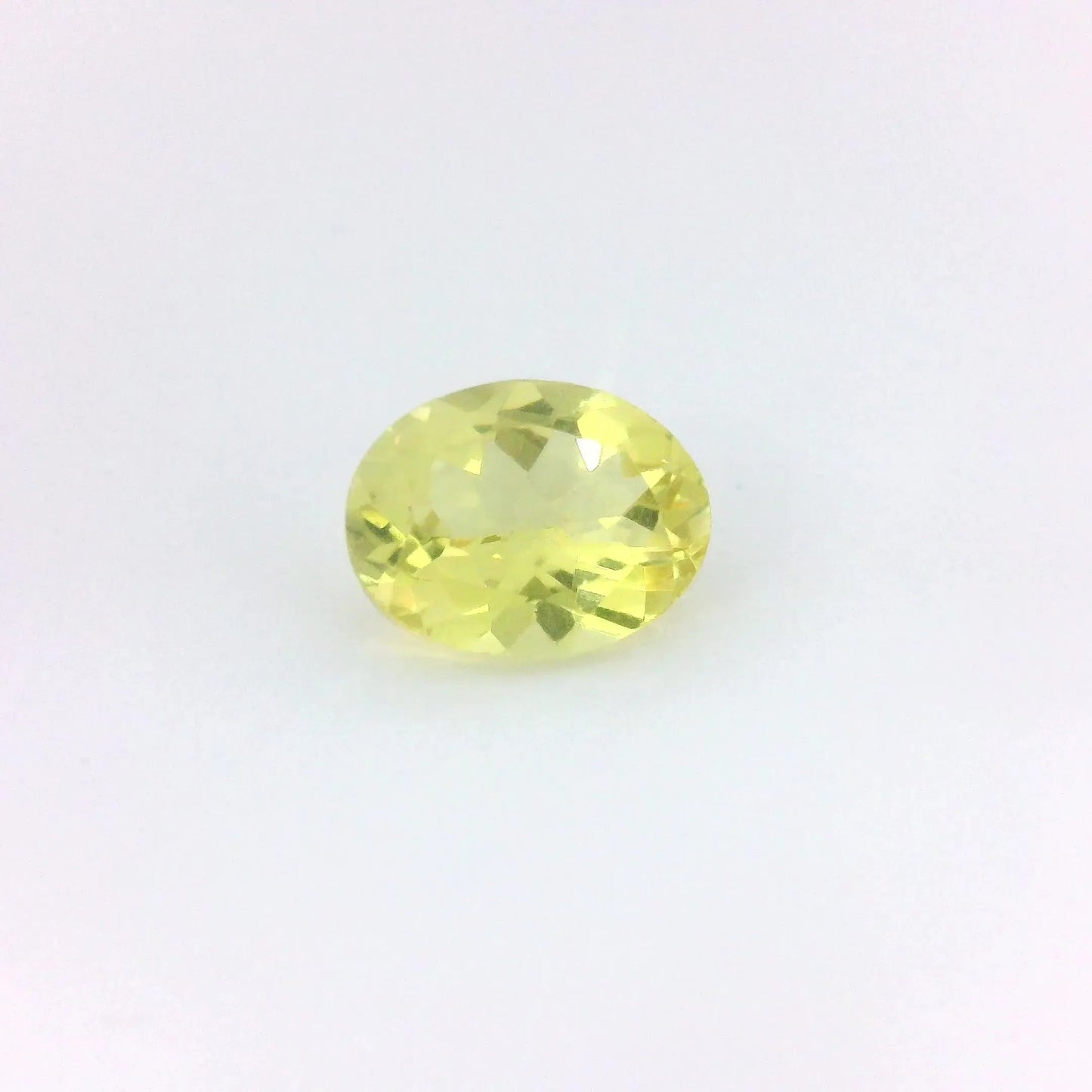 1.56ct Oval Natural Apatite (Colour Yellow, Clarity Eye Clean, Cut Faceted)