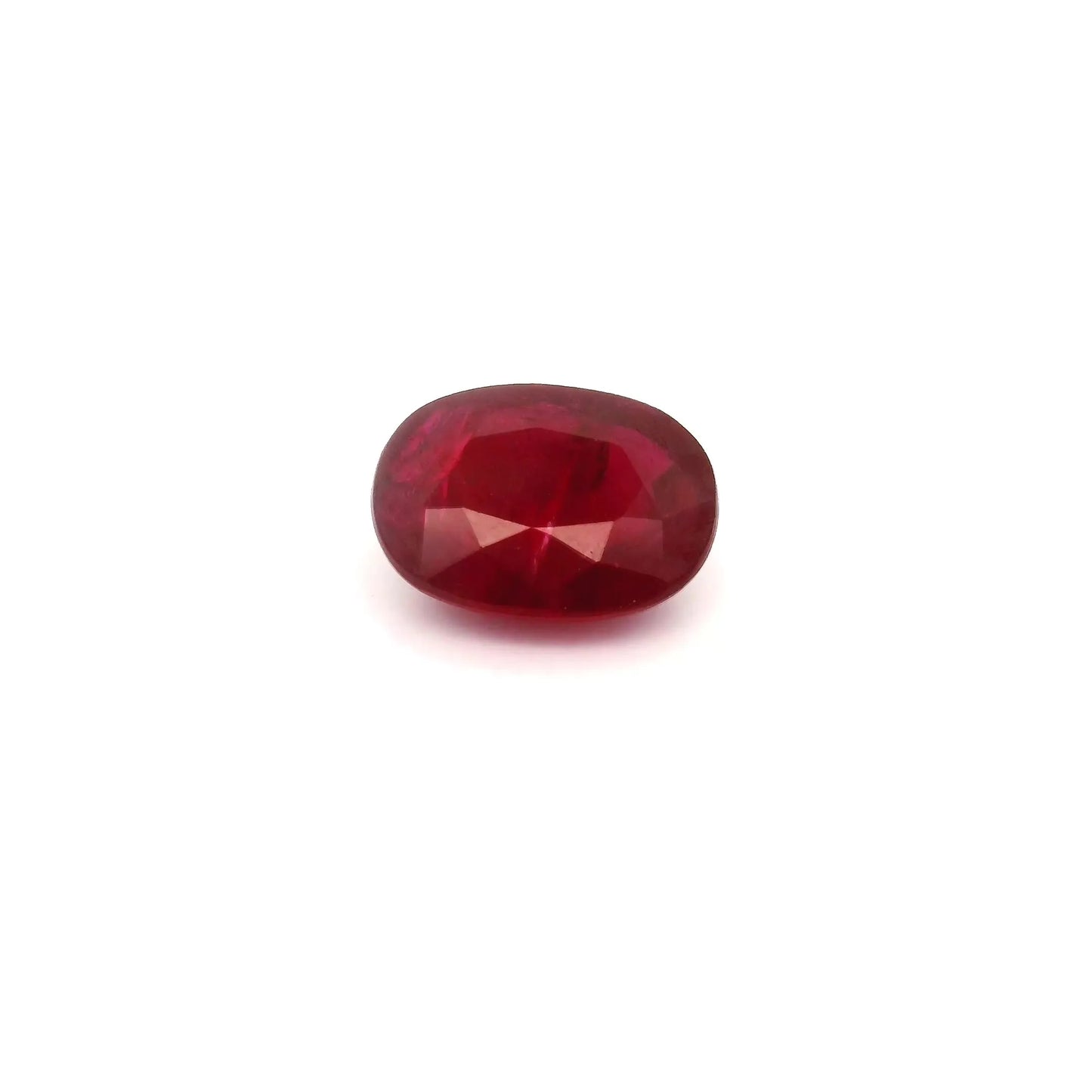 1.56ct Oval Natural Ruby (Colour Red, Clarity Moderately Included, Cut Faceted)