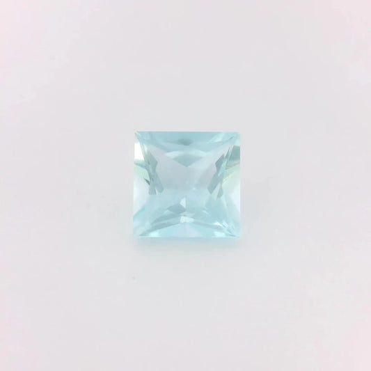 1.56ct Square Natural Aquamarine (Colour Blue, Clarity Eye Clean, Cut Faceted)