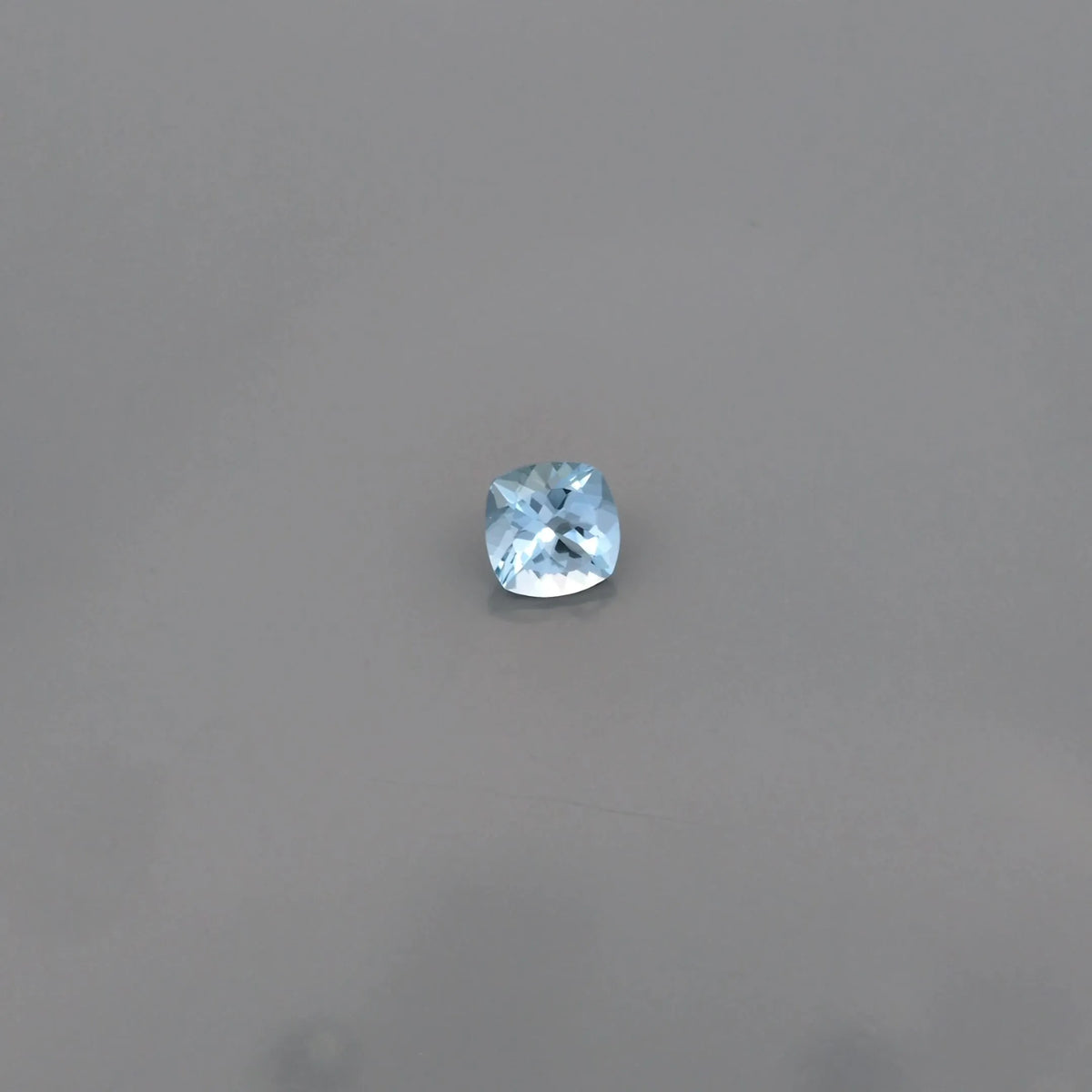 1.57ct Cushion Natural Aquamarine (Colour Blue, Clarity Eye Clean, Cut Faceted)