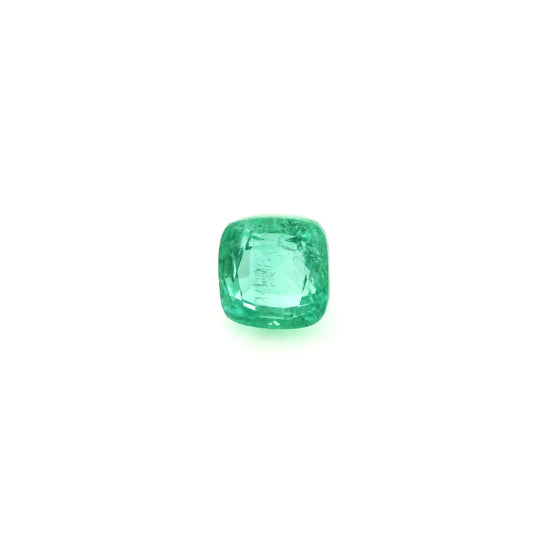 1.57ct Cushion Natural Emerald (Colour Green, Clarity Slightly Included, Cut Faceted)