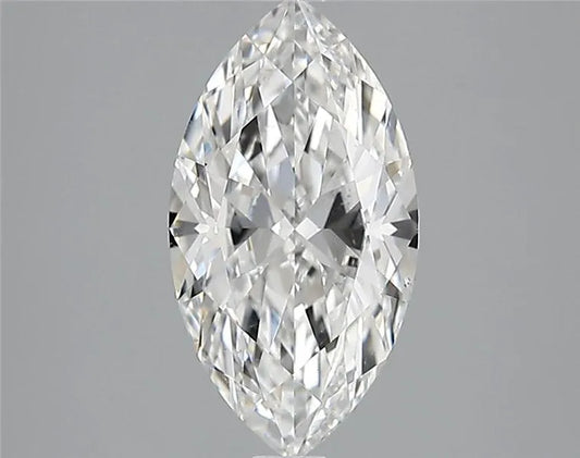 1.57ct Marquise Natural Diamond (Colour E, Clarity SI1, GIA Certified)