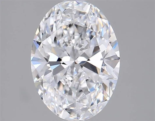 1.57ct Oval Lab Grown Diamond (Colour D, Clarity VVS1, IGI Certified)